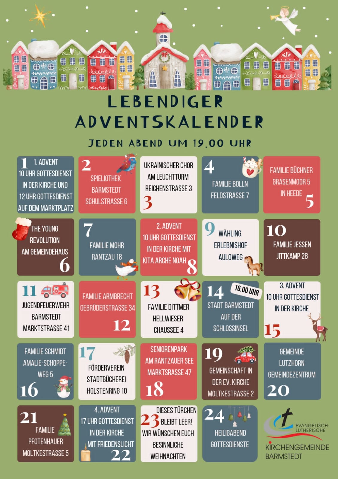 Lebendiger Adventskalender